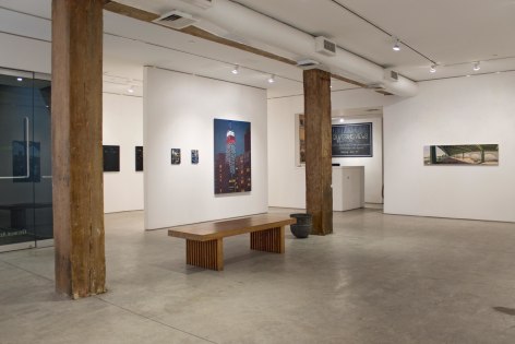 Installation View, Differing Views, George Adams Gallery, New York, 2016.