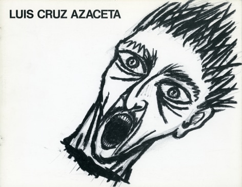 Catalog cover, 'Luis Cruz Azaceta,' Allan Frumkin Gallery, 1984