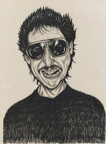 Luis Cruz Azaceta, 'Self Portrait: Rage (Angry),' 1981