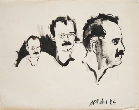 Robert Arneson, 'Self Portrait Study,' 1964