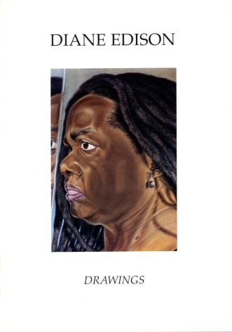 Catalog cover, 'Diane Edison: Drawings,' University of Georgia, 2002.
