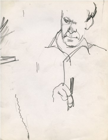 Man Drawing c. 1958