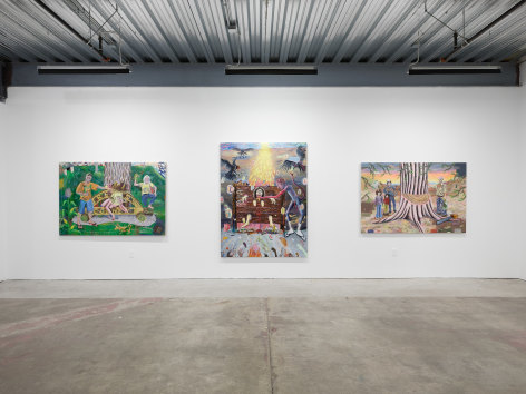 Installation view: Cate White, 'Wheel of Fortune,' 2024