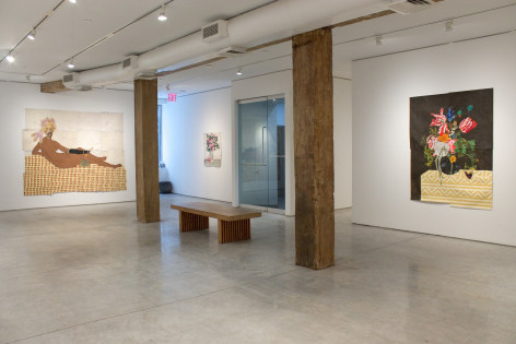 Installation View, Katherine Sherwood, In the Yelling Clinic: 2010-2019, George Adams Gallery, New York, 2019.
