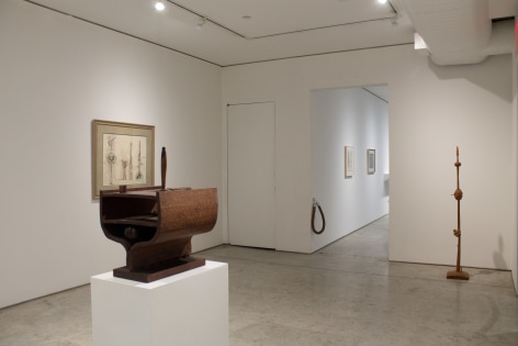 Installation view, Jeremy Anderson - Between, Beyond: 1953-64, George Adams Gallery, New York, 2019.