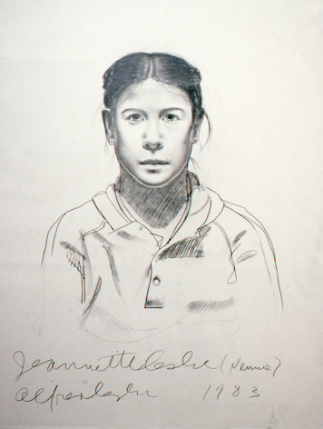 Alfred Leslie, Jeannette Leslie (Nennie), 1983