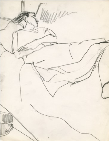 Sleeping Woman with Teacup c. 1958