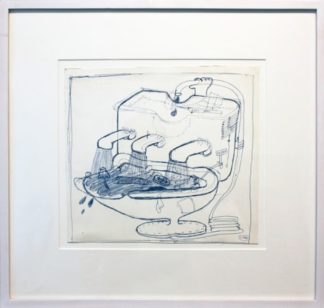 Peter Saul, Untitled (Kutty Sark), c.1963