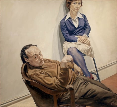 Portrait of Al Held and Sylvia Stone