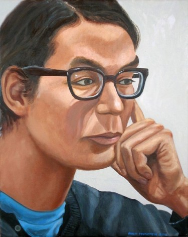 Portrait of Osamu Kobayashi, 2013, Oil on canvas
