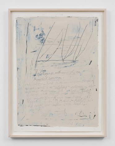 Untitled, 1996, Enamel and graphite on paper