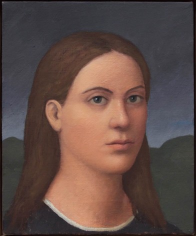 Woman in Umbria, 2013, Oil on linen