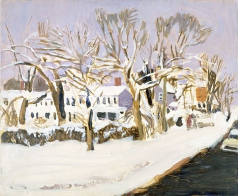 Oil painting by Fairfield Porter