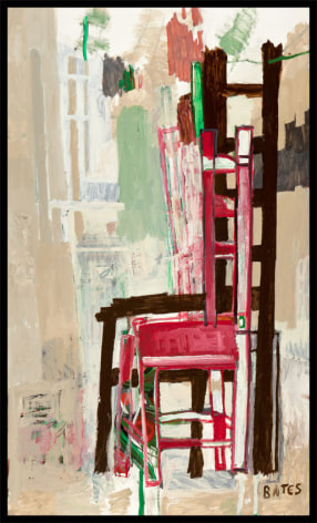 Red Chair, 2011, Oil on panel