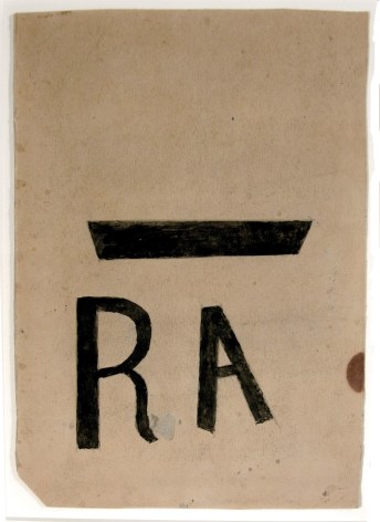 RA Poster (Resettlement Administration), c. 1939-1942, Pencil and Poster Paint on Cardboard
