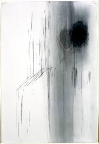 Untitled, 1987, Graphite and gesso on paper