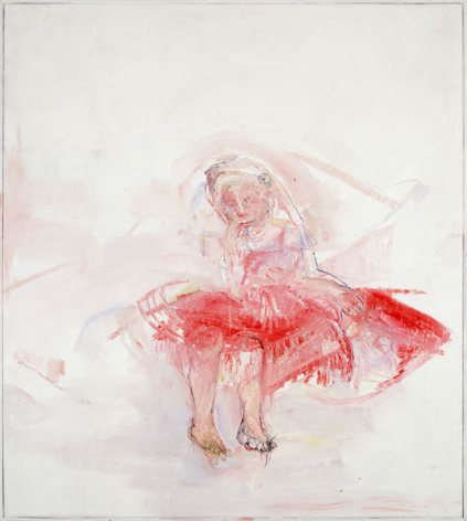 RED DRESS, 1999, Oil on canvas