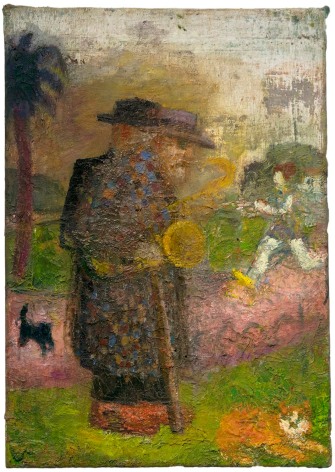 In the Park, 2008-2015, Oil on canvas