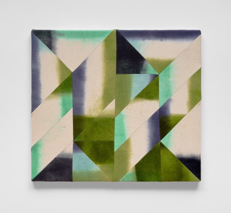 Wilder Alison (b. 1986)  Untitled, 2023  Dyed wool and thread  63 x 70 cm | 25 x 27 1/2 in