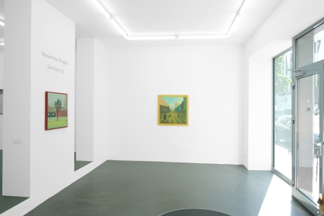 Installation view of Masamitsu Shigeta's exhibition in Cologne