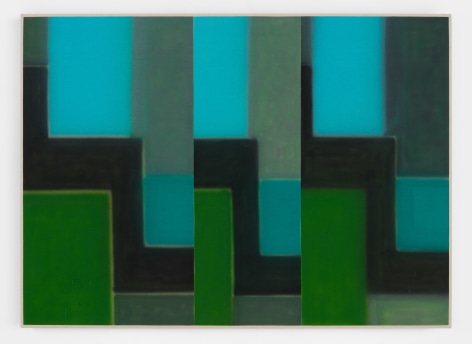 Russell Tyler  TG3, 2021  Acrylic on canvas  132 x 183 cm / 52 x 72 in