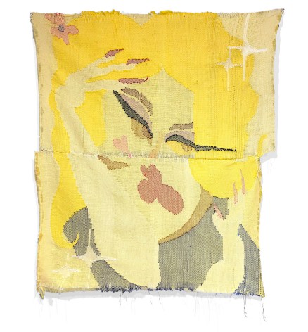 Juan Arango Palacios  Shy Queen, 2020  Cotton and acrylic yarn  86.3 x 76.2 cm | 30 x 34 in