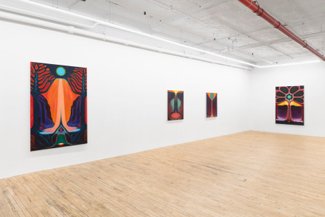 Zoe McGuire solo exhibition installation views from &quot;Cambium&quot; at Gaa Gallery, New York, NY