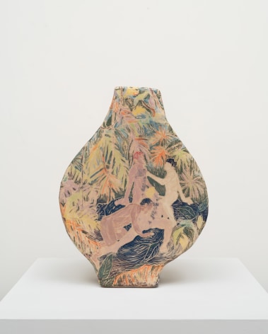Krzysztof Strzelecki  Jungle, 2020  Glazed ceramic  40 x 30 x 10 cm | 15 3/4 x 11 3/4 x 4 in