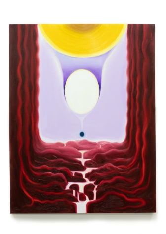 Zoe McGuire  Above the Sun, 2021  Oil on canvas  112 x 86 cm / 44 x 34 in