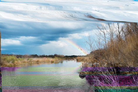 Barry Stone  Man at the End of the Rainbow, 2015  Archival inkjet print  86.36 x 129.54 cm / 34 x 51 in Edition of 3 + 1 AP