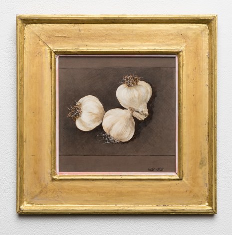 Sally Haley (1908-2007)  Untitled (Three White Garlics)