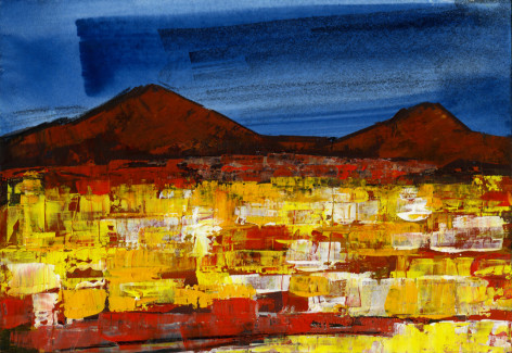 Margot Voorhies Thompson (b. 1948)  Rothko Desert II, 2022