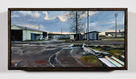 Roll Hardy (b. 1974)  Portland Meadows, 2020  oil on canvas