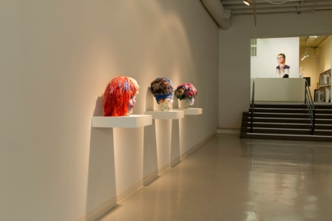 Jo Hamilton installation views Laura Russo Gallery February 2015