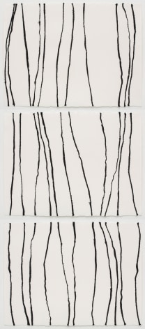 Brenda Mallory  Warm Lines (triptych), 2014