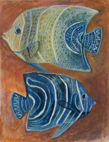 Lucinda Parker (b. 1942)  Semi-Circle Angelfish, 2005&ndash;06