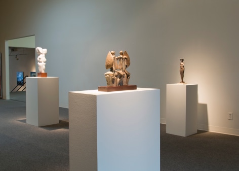 Manuel Izquierdo installation at Laura Russo Gallery March 2015