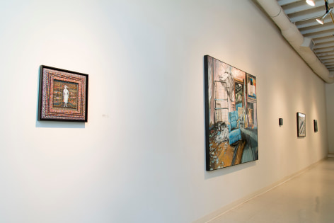 August 2015 Gallery Group Show installation view