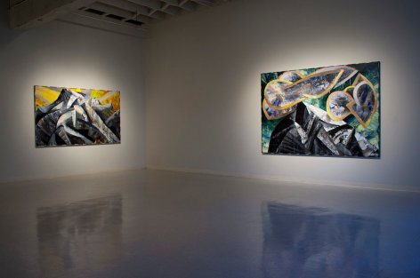 Lucinda Parker paintings at Laura Russo Gallery March 2012