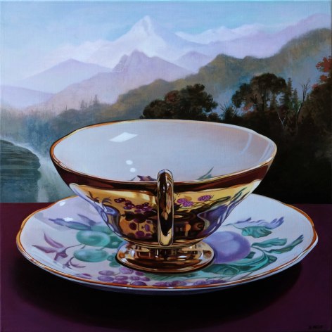 Sherrie Wolf - Gold Luster teacup