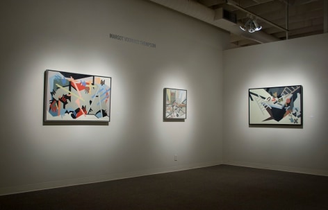 Margot Voorhies Thompson paintings at Laura Russo Gallery November 2012