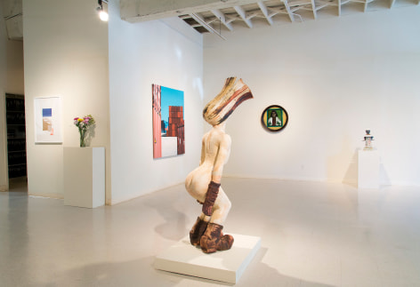 August 2015 Gallery Group Show installation view