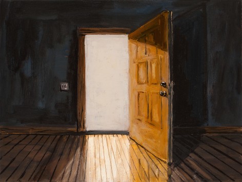 Michael Brophy (b. 1960)  Small Orange Door, 2022