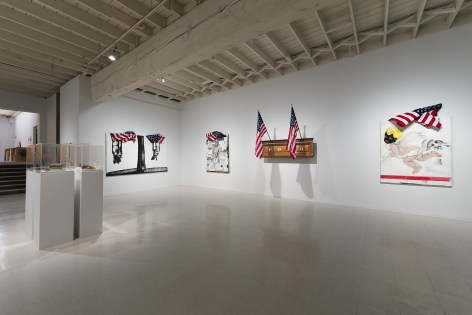 Julian V.L. Gaines - Under the Flag - Russo Lee Gallery - Installation View 017