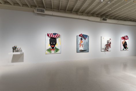 Julian V.L. Gaines - Under the Flag - Russo Lee Gallery - Installation View 018