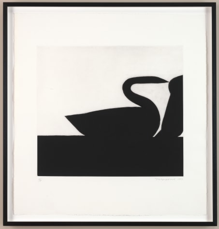 Michael Spafford (b. 1935)  Leda and the Swan, 1997