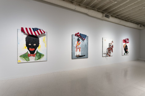 Julian V.L. Gaines - Under the Flag - Russo Lee Gallery - Installation View 020