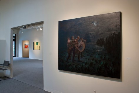 Michael Brophy paintings at Laura Russo Gallery April 2012