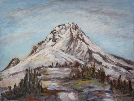 Kim Osgood (b. 1955)  Equanimity - Mt. Hood from Timberline Lodge, 2022