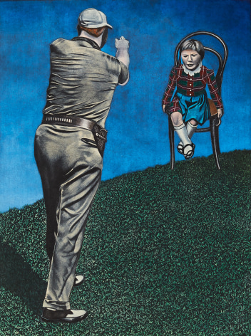 Eric Stotik (b. 1963)  Untitled LR358 (child in chair), 2020